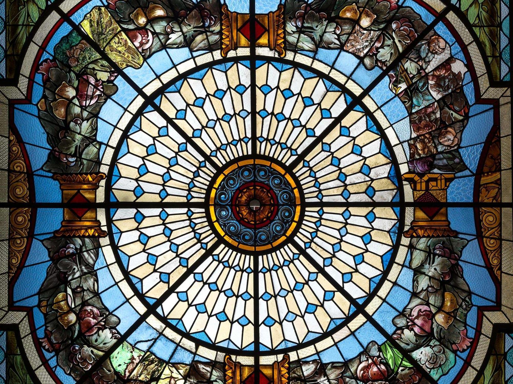 Sofitel Montevideo Casino Carrasco & Spa Exterior photo The stained glass ceiling of the sanctuary